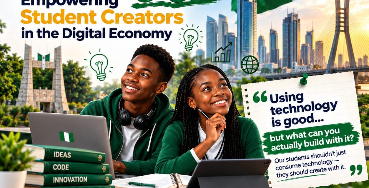 Nigeria @ 66: Empowering Student Creators in the Digital Economy